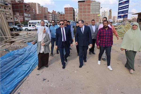 جانب من الجولة الميدانية 