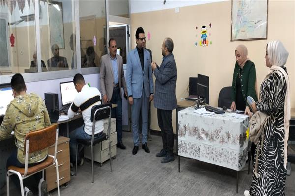 جانب من الجولة الميدانية 