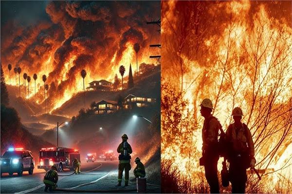 حرائق لوس أنجلوس - صورة تعبيرية