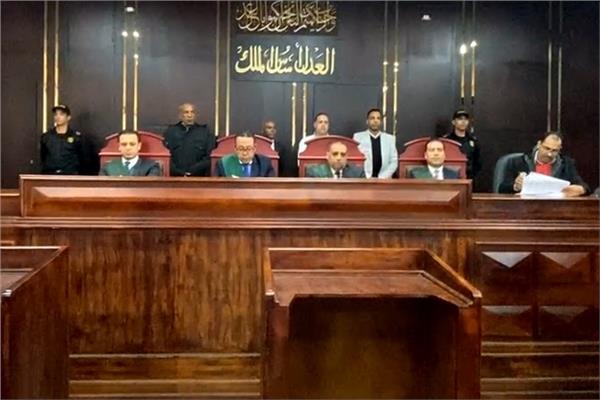  هيئة المحكمة برئاسة المستشار باسم عبد المنعم دسوقي