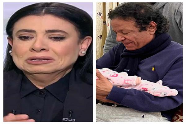 الفنانة نشوي مصطفي وزوجها الراحل