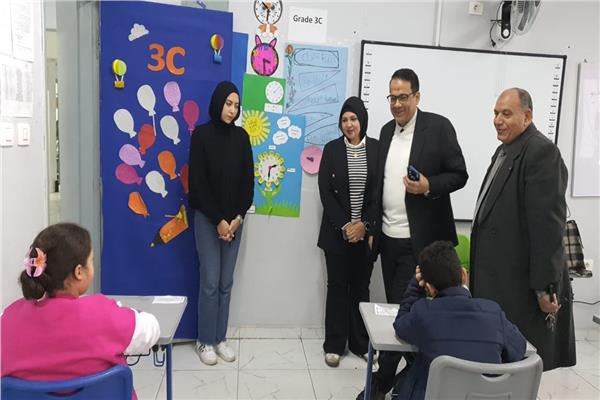  وكيل وزارة التربية والتعليم بالغربية يتفقد  اليوم الرابع لامتحانات النقل 