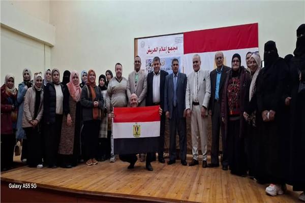رئيس مدينة العريش فى ندوة الإعلام