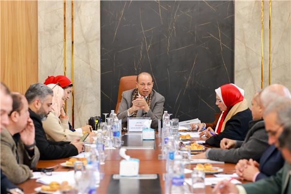 جلسة المجلس الأكاديمي لجامعة المنصورة