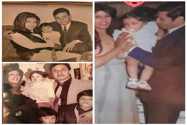 صور نادرة لياسمين عبد العزيز ووالدها
