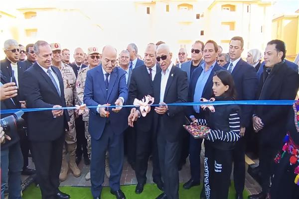 افتتاح مدرسة رفح الجديدة للتعليم الأساسي 