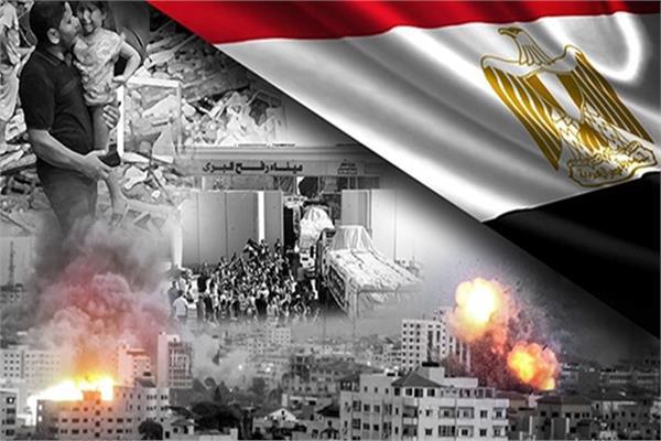تحركات مصر الإنسانية عامل أساسي في تخفيف معاناة الفلسطينيين