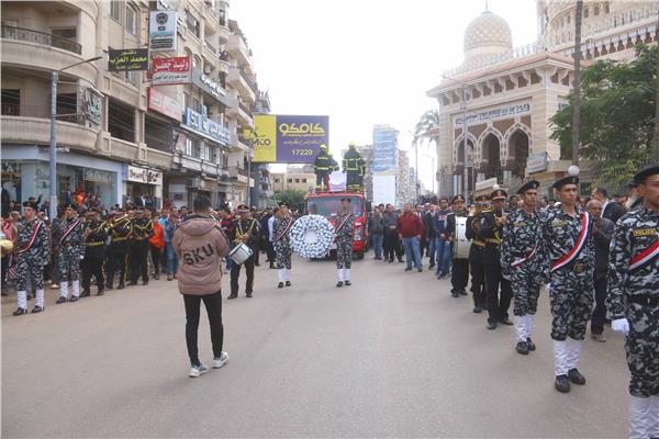 جنازة الشهيد العقيد فتحي عبد الحفيظ سويلم