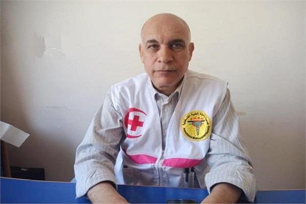  محمد أبو عفش، مدير الإغاثة الطبية بـ غزة،