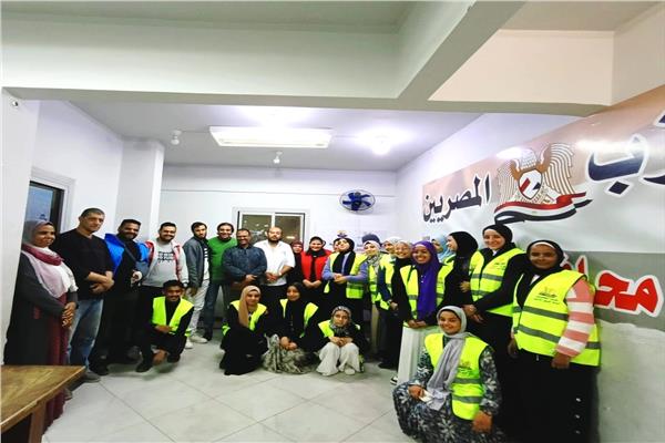 قافلة حزب المصريين الطبية لخدمة اهالي محافظة البحر الأحمر