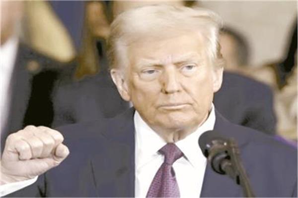  الرئيس الأمريكي دونالد ترامب