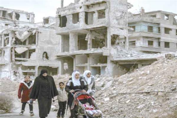 دمار شبه كامل لمعظم المدن السورية  