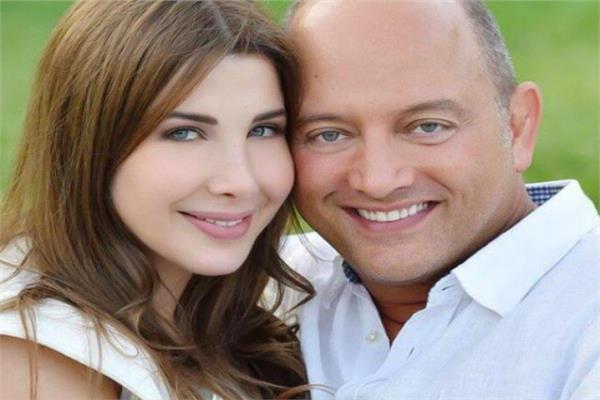  الفنانة اللبنانية نانسي عجرم وطليقها الدكتور فادي الهاشم