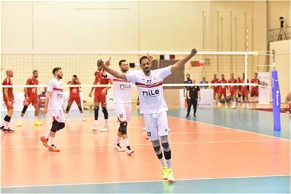 الزمالك يفوز بالبطولة العربية للطائرة