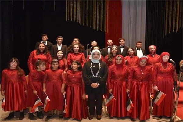 مواهب ذوي القدرات الخاصة وفصل العود بمناسبة عيد الشرطة في أوبرا دمنهور 