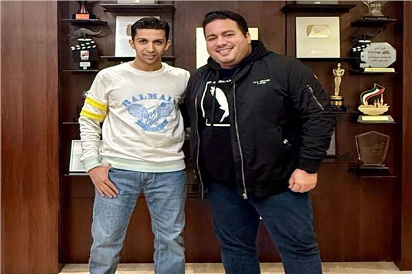 الشاعر محمد حسن والملحن هشام جمال