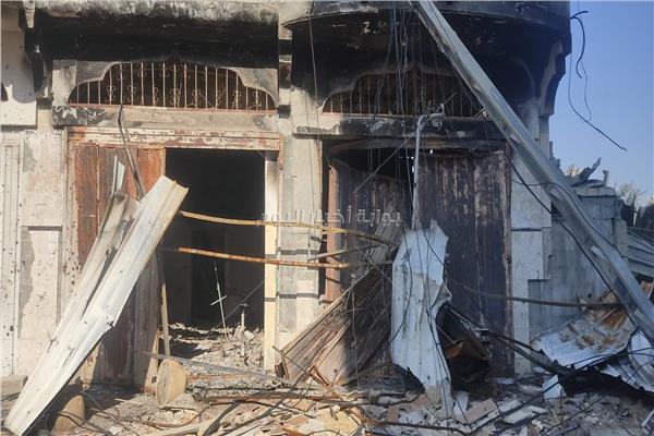 صورة خاصة من أحد البيوت في غزة