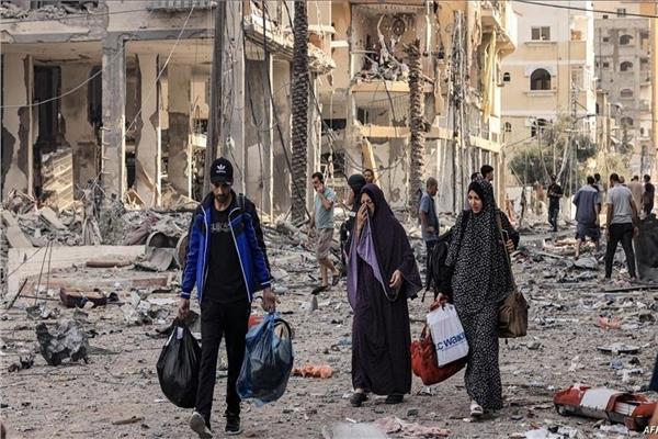 صورة من الأحداث في غزة