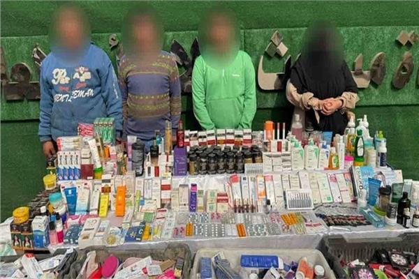 ضبط المتهمين بترويج أدوية وعقاقير مجهولة المصدر بالقاهرة 