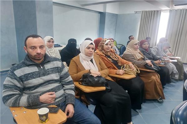 دورة تدريبية تحت عنوان "التعرف على الحالات وإجراءات الترصد" بالمنوفية