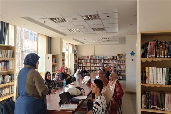 ورشة حكي عن "دور المرأة فى ثورة 25 يناير"‎ في قصر ثقافة شبين الكوم