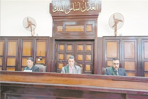 هيئة المحكمة خلال النطق بالحكم