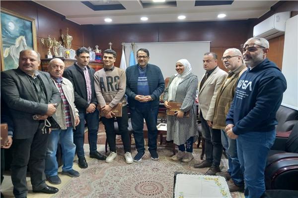 تكريم الطلاب الفائزين في مسابقة أوائل الطلبة للتعليم الفني