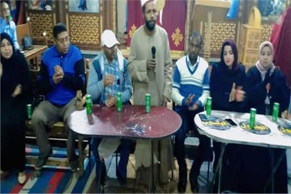  لجنة التنسيق والمتابعة بوحدة حقوق الإنسان بمركز اسنا