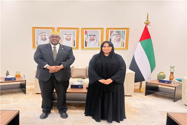  سفير الصومال ونظيرته الإماراتية 