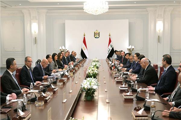أعمال الدورة الثالثة للجنة العليا المصرية العراقية المشتركة