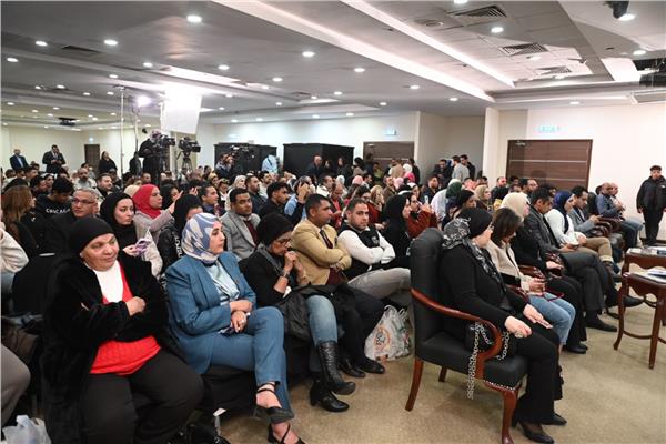 القاعة الرئيسية لمعرض القاهرة الدولي للكتاب