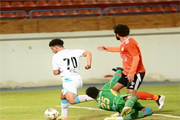 صورة من المباراة 