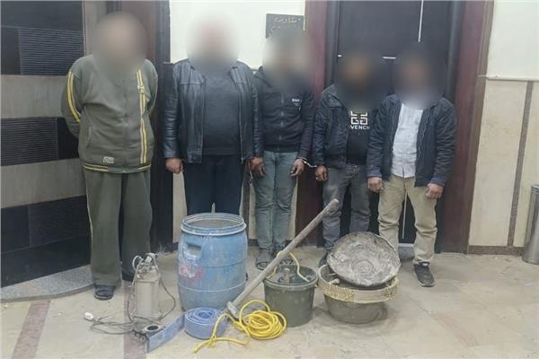 ضبط المتهمين 