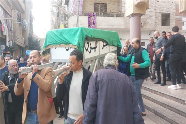 جنازة الإذاعي الراحل أحمد أبوزيد