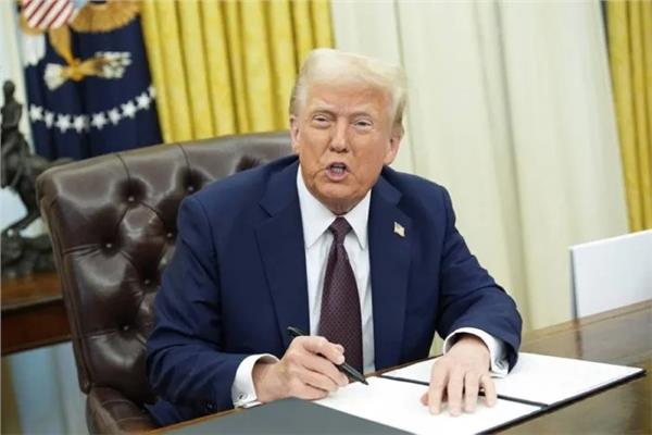  الرئيس الأمريكي دونالد ترامب