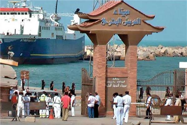 ميناء العريش البحري.