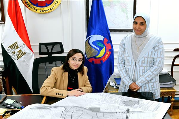 جانب من جهود محافظه البحيره لتحقيق التنميه العمرانيه