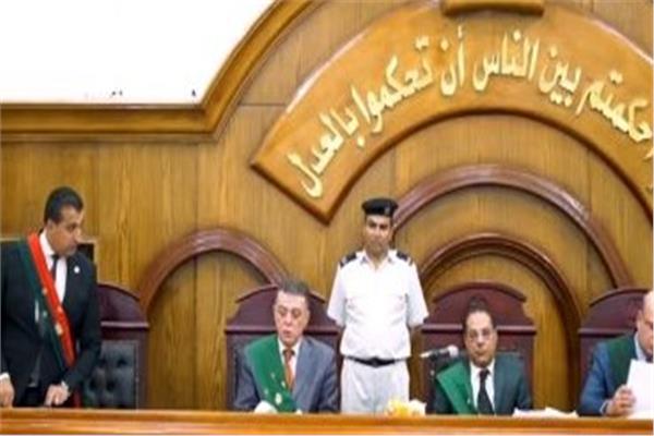  هيئة المحكمة برئاسة المستشار محمد عبد الكريم عبد الرحمن