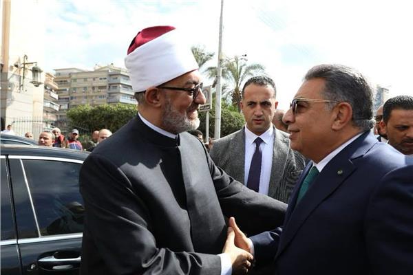 مفتي الجمهورية يشارك في احتفالات محافظة الدقهلية بعيدها القومي