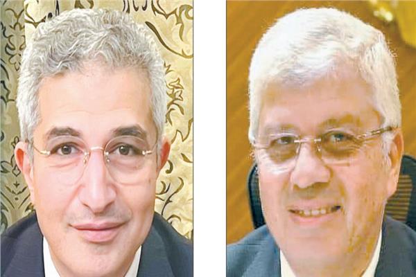  د. أيمن عاشور و د. مصطفى رفعت