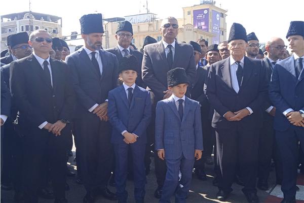 جانب من مراسم العزاء