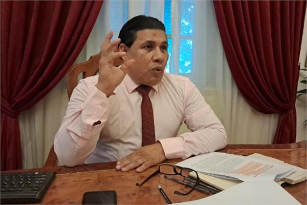شعبان خليفة رئيس نقابة العاملين بالقطاع الخاص