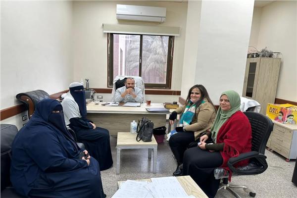 الاجتماع الثاني لمتابعة تطبيق برنامج 3D بمستشفيات المنوفية