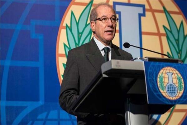 المدير العام لمنظمة حظر الأسلحة الكيميائية السفير فرناندو آرياس