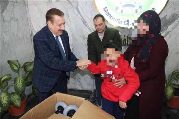 اللواء إبراهيم أبو ليمون محافظ المنوفية