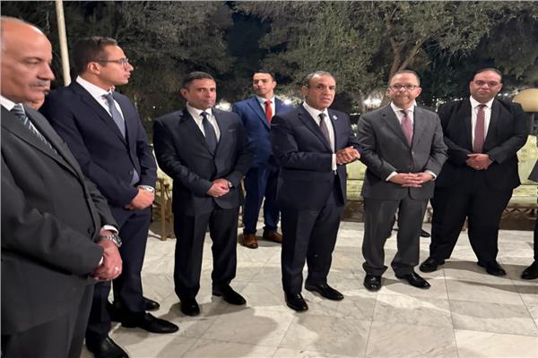 وزير الخارجية والهجرة خلال لقاءه بأعضاء الجالية المصرية في إثيوبيا