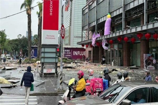 انفجار مركز تجاري في تايوان - صورة موضوعية