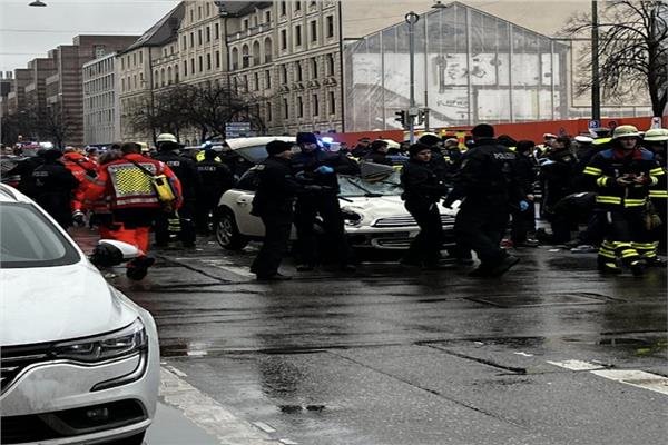 موقع حادث الدهش في ميونيخ