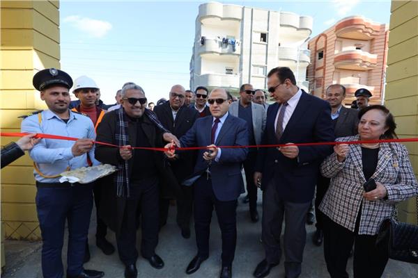 محافظ كفر الشيخ يفتتح محطة رافع الصرف الصحي بشمشيرة