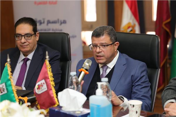 أمين عام حزب مستقبل وطن ورئيس جامعة القاهرة